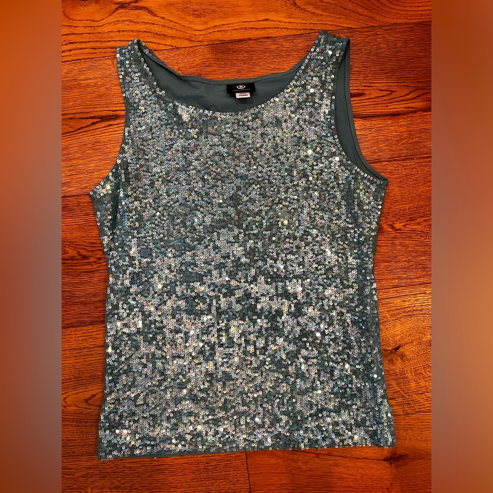 Sonia BOGNER Sequin Tank Top - Size 8